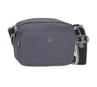 Pepe Jeans Corin Borsa a tracolla Grigio 21 x 14 x 5 cm Poliestere e PU by Joumma Bags, Grigio, Taglia única, Tracolla, grigio, taglia unica, Tracolla