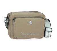 Pepe Jeans Corin Borsa a tracolla verde 25 x 18 x 7 cm Poliestere e PU by Joumma Bags, Verde, Taglia unica, Tracolla