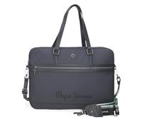 Pepe Jeans Corin - Borsa per laptop da 15,6 pollici, colore: grigio 40 x 30 x 5 cm, poliestere e PU 6L by Joumma Bags, grigio, Taglia unica, Borsa per computer portatile