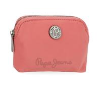 Pepe Jeans Corin Portafoglio Rosa 11,5x8,5x1,5 cm Poliestere e PU by Joumma Bags, Rosa, Taglia unica, Portamonete