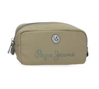 Pepe Jeans Corin Beauty case, taglia unica, Verde, Taglia unica, Trousse