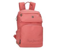 Pepe Jeans Corin Zaino per laptop da 15,6 pollici rosa 25 x 37 x 10 cm poliestere e PU 9,25 L by Joumma Bags, Rosa, Taglia unica, Zaino per computer portatile