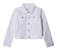 Pepe Jeans Cropped Jacket Jr Giacca, Bianco (Denim-TC0), 12 Anni Bambine e Ragazze