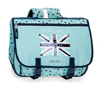 Pepe Jeans Cuore Zaino 40 Centimeters 19.2 Blu (Azul)