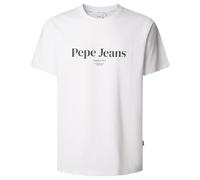 Pepe Jeans Dale Tee T-Shirt, Bianco (Bianco Sporco), L Uomo
