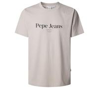 Pepe Jeans Dale Tee T-Shirt, Marrone (Beige Pietra), XL Uomo