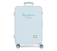 Pepe Jeans Dalma Valigia media blu 48 x 70 x 26 cm Rigido 2,5 kg Chiusura TSA ABS 2,5 kg 81 L by Joumma Bags, blu, Taglia unica, Valigia media