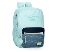 Pepe Jeans Dalma Zaino scuola doppio scomparto blu 30 x 40 x 13 cm Poliestere by Joumma Bags, blu, 30x40x12 cms, Zaino scuola doppio scomparto