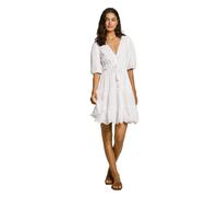 Pepe Jeans Day Vestito, Bianco (Mousse Bianco), S Donna