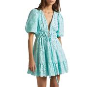 Pepe Jeans Delia, Vestito Donna, Blu (Aqua Blue),S
