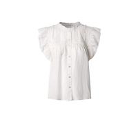 Pepe Jeans Diallo Camicia, Bianco (Mousse Bianco), S Donna