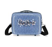 Pepe Jeans Digital Nécessaire regolabile con tracolla blu 29 x 21 x 15 cm Rigido ABS 9,14 L