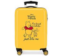 Pepe Jeans Disney Winnie The Pooh Valigia da cabina Ocra 38 x 55 x 20 cm Rigida