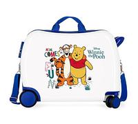 Pepe Jeans Disney Winnie The Pooh Valigia infantile bianco 50 x 39 x 20 cm Rigida ABS Chiusura a combinazione laterale 34 L 1,8 kg 4 ruote