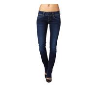 Pepe Jeans Donna Jeans Gen - Regular Fit - Blu - Blu Medio W24-W34 84% Cotone