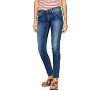 Pepe Jeans Donna Jeans SOHO - Skinny Fit - Blu - Denim Blu W 25-W34 Stretch