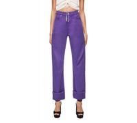 Pepe Jeans donna retrò pantaloni colorati viola W26