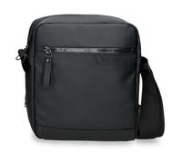 Pepe Jeans Dorking Borsa a tracolla portatile Nero 23 x 27 x 7 cm Poliestere con dettagli in pelle sintetica by Joumma Bags