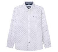 Pepe Jeans Dorset, Camicia Bambini e ragazzi, Bianco (White),8 anni