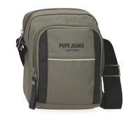 Pepe Jeans Dortmund Borsa a tracolla media verde 17 x 22 x 7,5 cm Poliestere by Joumma Bags by Joumma Bags, Verde, Tracolla media