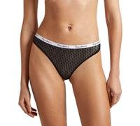 Pepe Jeans Dot 3P Thong, Slip a tanga Donna, Nero (Black),L