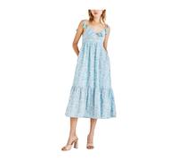 Pepe Jeans, ,Dresses ,Donna ,Blu ,M Abito con Stampa Floreale Mallory