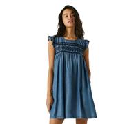 Pepe Jeans, ,Dresses ,Donna ,Blu ,M Vestido Cindy Tencel