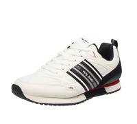 Pepe Jeans Dublin Young - Sneakers Basse In Tessuto Bianco - Uomo Scarpe Casual