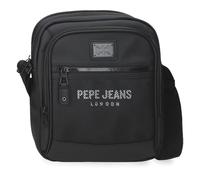 Pepe Jeans Durham Marsupio Nero 25 x 15 x 2,5 cm Poliestere by Joumma Bags