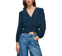 Pepe Jeans Edita, Camicia Donna, Blu (Dulwich),S