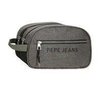 Pepe Jeans Edmon Beauty case adattabile Grigio 26 x 16 x 10 cm Poliestere by Joumma Bags