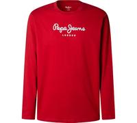 Pepe Jeans Eggo Long N T-Shirt, Rosso (Rugby Red), S, Rosso (Rugby Red), S