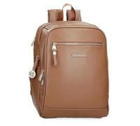 Pepe Jeans Elia Bagaglio- Borsa messenger donna, marrone, Taglia unica, Zaino per computer portatile