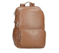 Pepe Jeans Elia Bagaglio- Borsa messenger donna, marrone, Taglia unica, Zaino per computer portatile