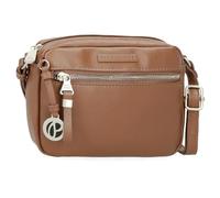 Pepe Jeans Elia Borsa a tracolla marrone 21 x 14 x 5 cm Pelle sintetica by Joumma Bags, marrone, Taglia unica, tracolla