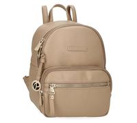 Pepe Jeans Elia Zaino Casual Beige 20 x 25,5 x 10 cm Pelle sintetica 5,1 L by Joumma Bags, Beige, Taglia unica, zaino casual