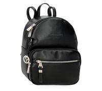 Pepe Jeans Elia Zaino Casual Realizzato in Pelle Sintetica, Bretelle larghe e regolabili che si adattano, Tasca Frontale. Joumma Bags, Nero, Taglia unica, Zaino 25