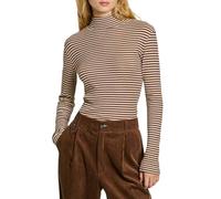 Pepe Jeans Elif T-Shirt, Bianco (Mousse White), L Donna