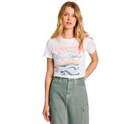 Pepe Jeans Esha, T-Shirt Donna, White (White),