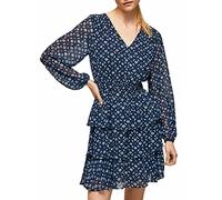 PEPE JEANS Eyra Vestito da Donna, Blu, S