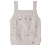 Pepe Jeans Fancy Top Maglieria, Bianco (Mousse White), 10 Anni Bambina