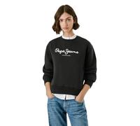 Pepe Jeans Baddy Maglia di Tuta, Nero (Black), M Donna
