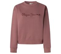 Pepe Jeans Felpa Baddy Donna, Rosa (Mauveglow Pink), S