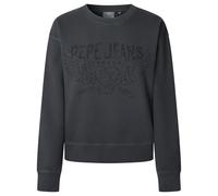 Pepe Jeans Felpa BEBERLY da Donna, Grigio (Coal Grey), XS, Grigio (Grigio Carbone), XS