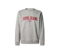 Pepe Jeans Felpa 'Derril' grigio chiaro / rosso Uomo Pepe Jeans S