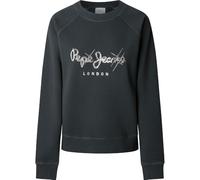 Pepe Jeans Felpa Lupita da Donna, Nero (Nero), M, Nero (Black), M