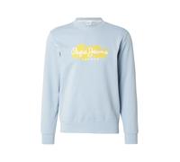 Pepe Jeans Felpa 'Milton' blu colomba / limone / bianco lana Uomo Pepe Jeans XS