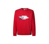 Pepe Jeans Felpa ' TREY CREW ' navy / rosa / rosso Uomo Pepe Jeans L navy / rosa / rosso
