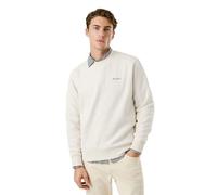 Pepe Jeans Felpa Uomo Macbeth Small Logo Plain Crew, Beige (Ivory White), XS, Beige (Bianco Avorio), XS