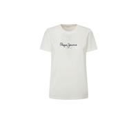 Pepe Jeans Fiore T-Shirt, Bianco (Bianco), M Donna
